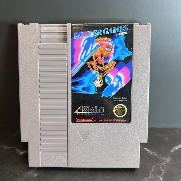 Other - Winter Games (Nintendo Entertainment System, 1987) Cart Only, NES Authentic